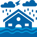 Water Damage Restoration Icon
