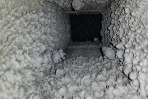 Air duct cleaning before