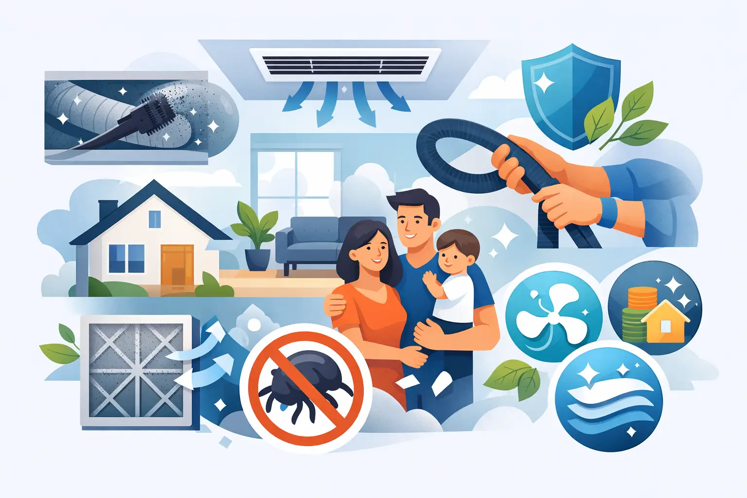 7 Air Duct Cleaning Benefits for Your Home