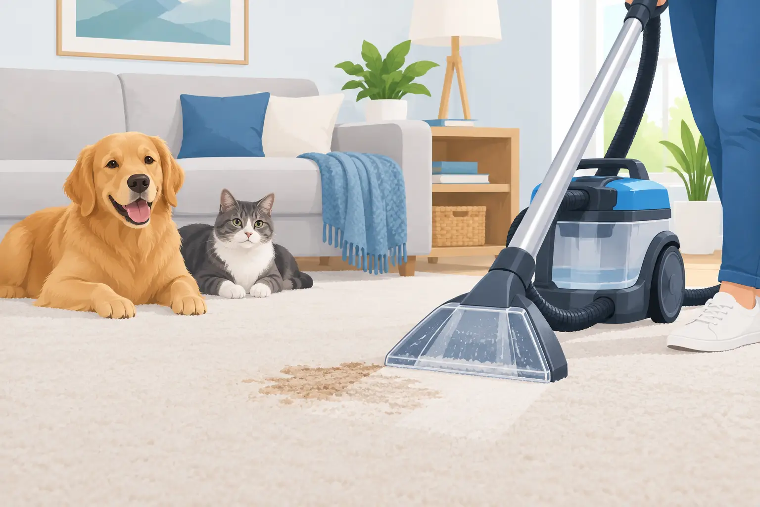 A Carpet Cleaner Review for Pet Stains at Home