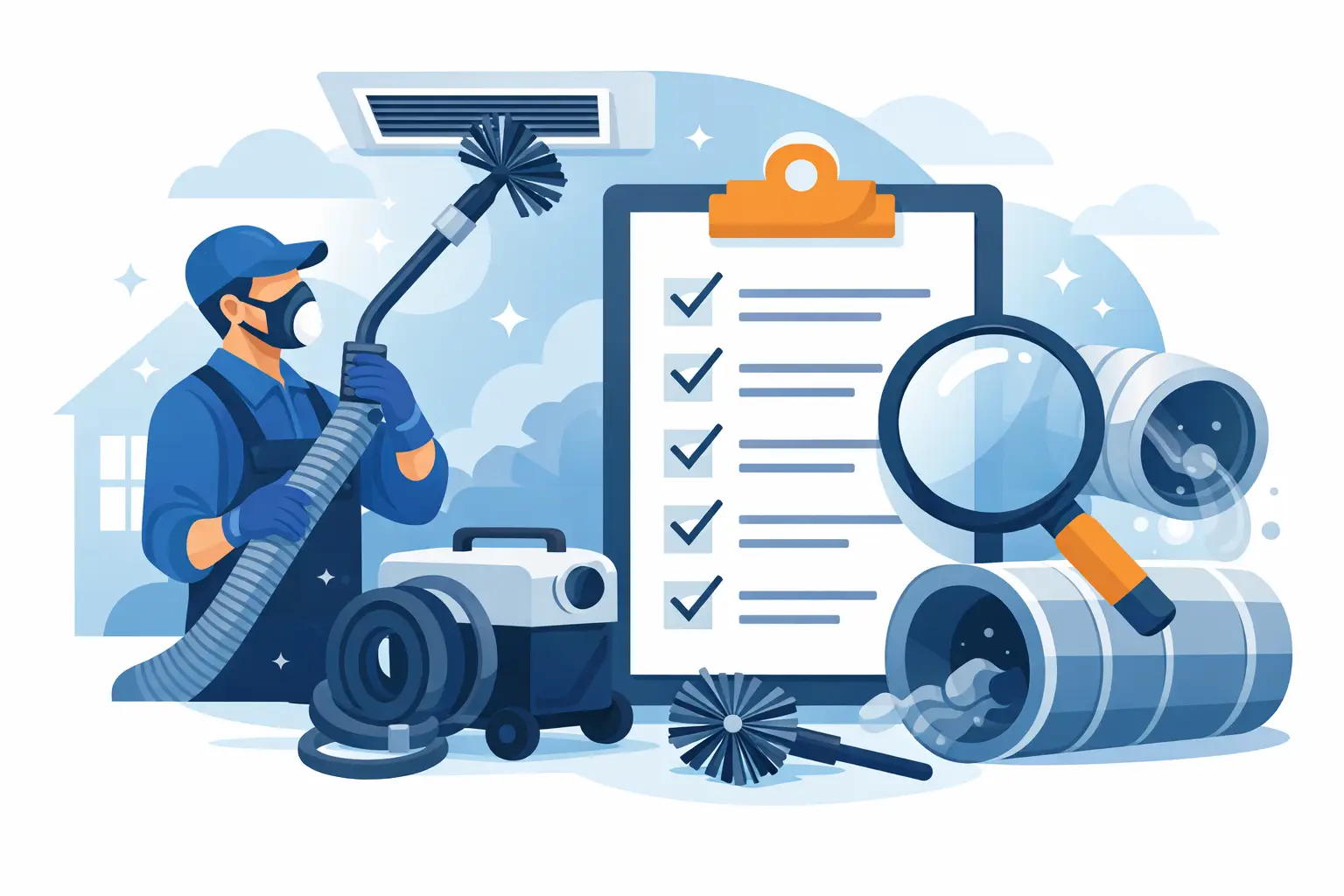 Air Duct Cleaning Service Checklist