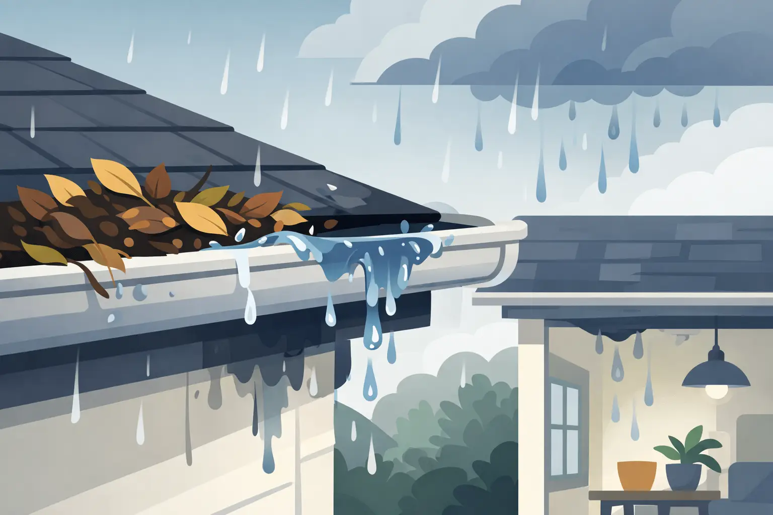 Can Dirty Gutters Cause Leaks? Here’s How
