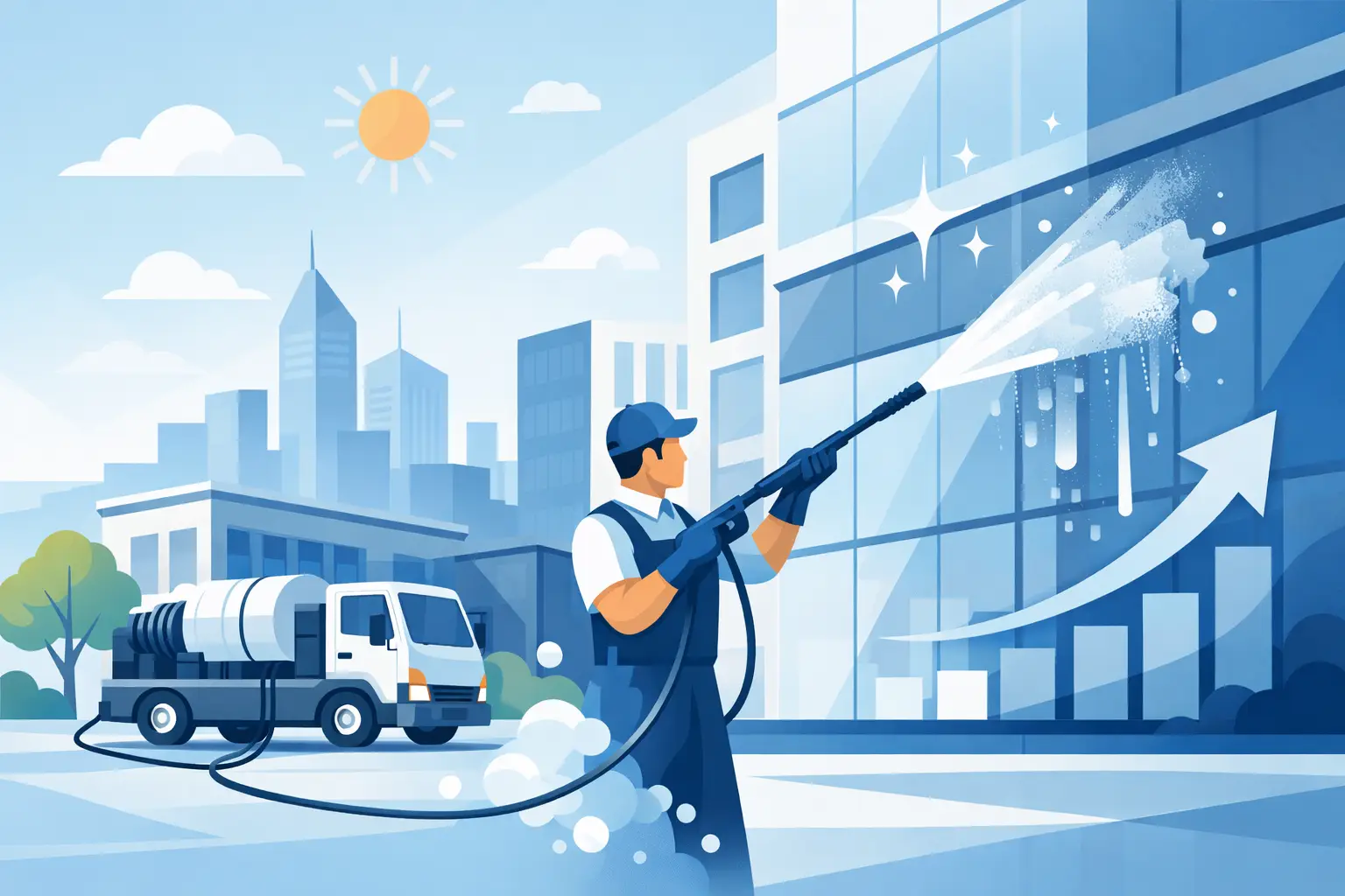 Commercial Building Pressure Washing That Pays Off