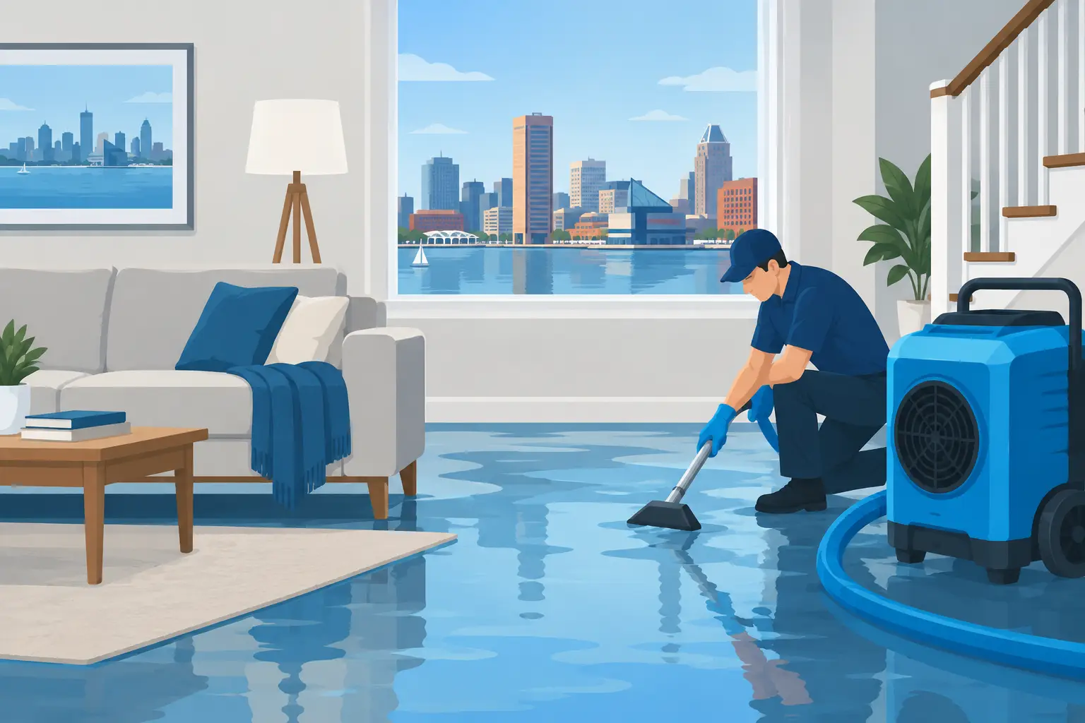 Emergency Water Damage Guide for Baltimore Homes