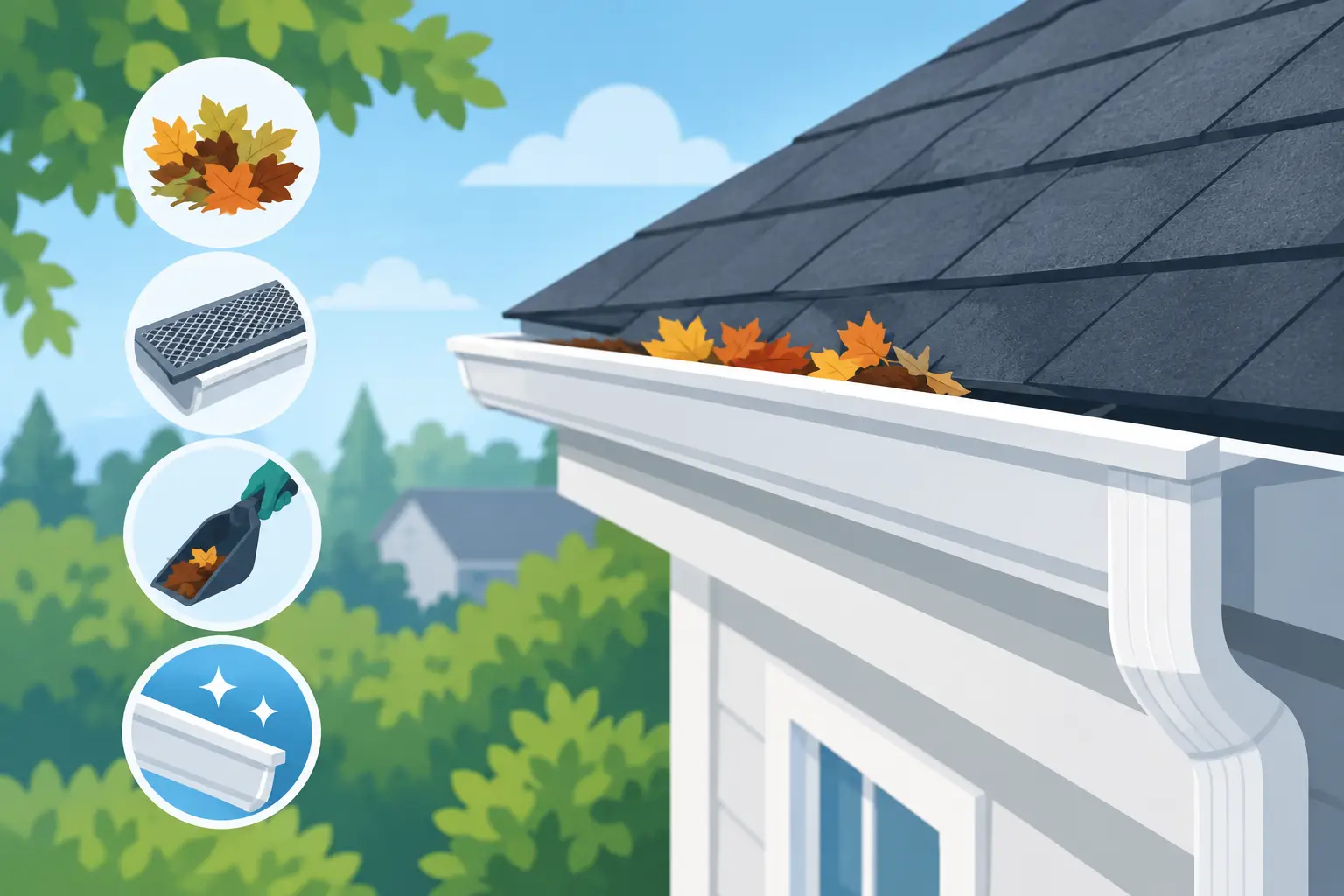 How to Prevent Gutter Clogs Before Damage Starts