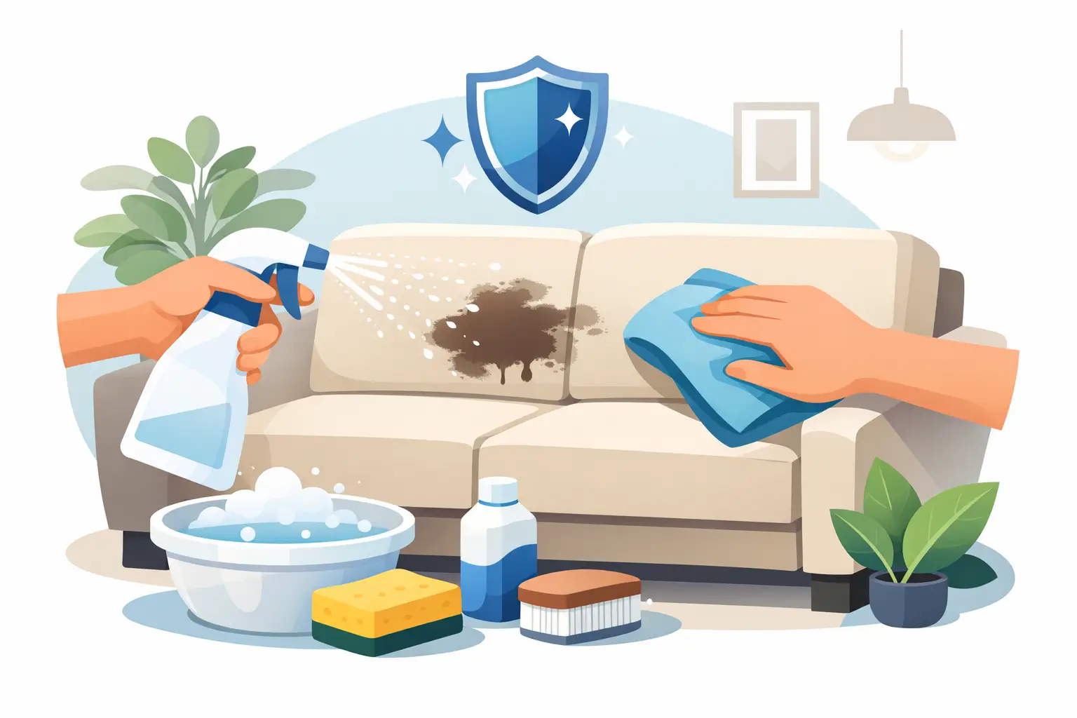 Upholstery Stain Removal Tips That Protect Furniture